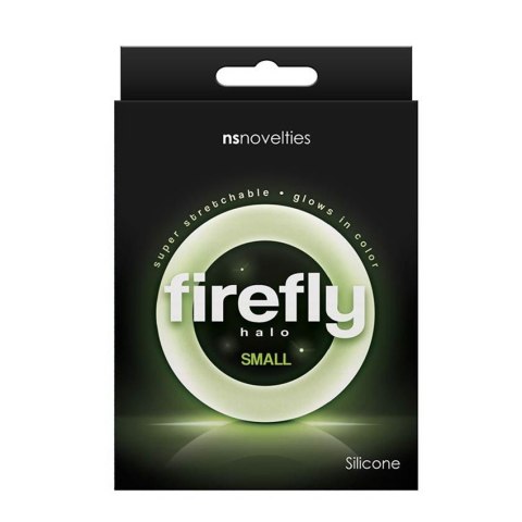 Firefly Halo Small świecący w ciemności pierścień erekcyjny Clear