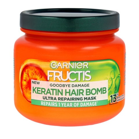 GARNIER Fructis Goodbye Damage Ultra Naprawcza Maska do włosów Keratin Hair Bomb 320ml GARNIER Fructis Goodbye Damage Ultra Naprawcza Maska do włosów Keratin Hair Bomb 320ml