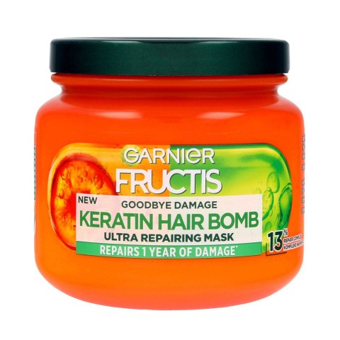 GARNIER Fructis Goodbye Damage Ultra Naprawcza Maska do włosów Keratin Hair Bomb 320ml GARNIER Fructis Goodbye Damage Ultra Naprawcza Maska do włosów Keratin Hair Bomb 320ml