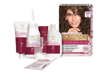 LOREAL Excellence Creme Farba do włosów 500 Jasny Brąz