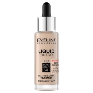 Liquid Control HD matujący podkład do twarzy z niacynamidem 010 Light Beige 32ml