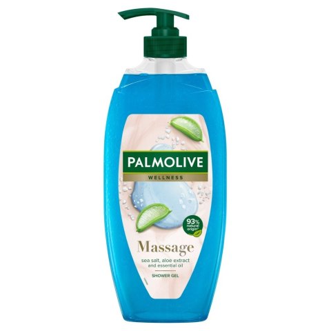 PALMOLIVE Wellness Żel pod prysznic Massage - Sól Morska & Aloes 750ml PALMOLIVE Wellness Żel pod prysznic Massage - Sól Morska & Aloes 750ml