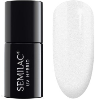 SEMILAC Lakier hybrydowy 091 Glitter Milk - transparentny 7 ml