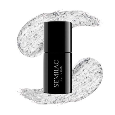 SEMILAC Lakier hybrydowy 292 Silver Shimmer 7 ml SEMILAC Lakier hybrydowy 292 Silver Shimmer 7 ml
