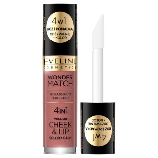 Wonder Match Velour Cheek&Lip róż i pomadka w płynie 05 4.5ml