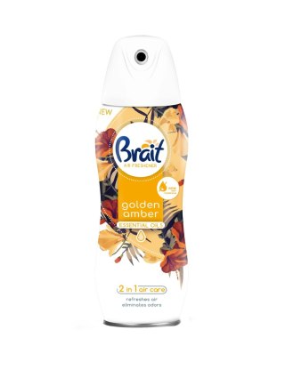 BRAIT 2in1 Air Care Suchy Odświeżacz powietrza Golden Amber (Essential Oils) 300 ml