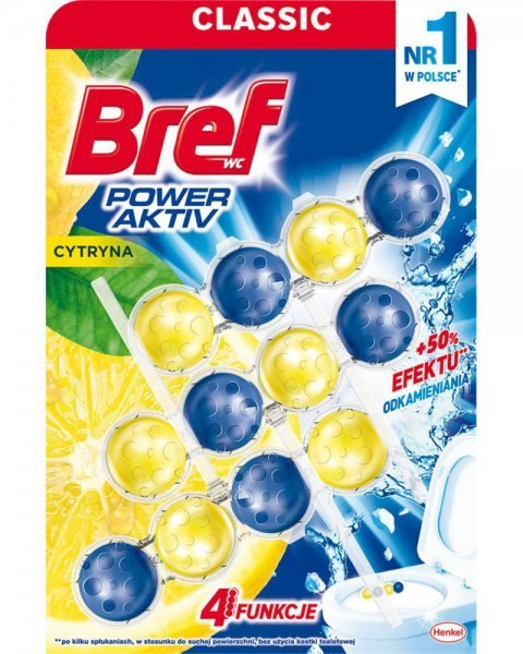 Bref Power Aktiv Soczysta Cytryna 3x50g /9 -9000100753371