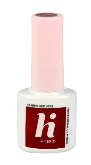 HI HYBRID Lakier hybrydowy Moments #249 Cherry Red 5 ml