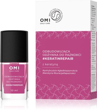 OMI Daily Care Odżywka do paznokci odbudowująca #KERATINREPAIR z keratyną 10 ml