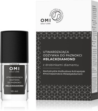 OMI Daily Care Odżywka do paznokci utwardzająca #BLACKDIAMOND z drobinkami diamentu 10 ml