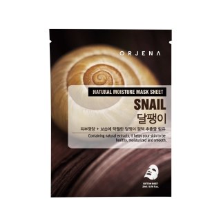 ORJENA Mask Sheet Maska regenerująca w płachcie - Snail 23 ml