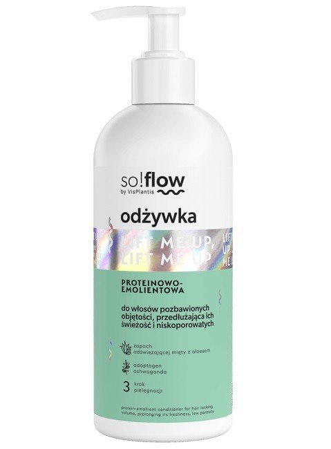 SO!FLOW Proteinowo-emolientowa odżywka do włosów pozbawionych objętości 300 ml