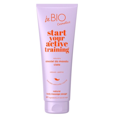 Start Your Active Training naturalny oleożel do masażu ciała 250ml