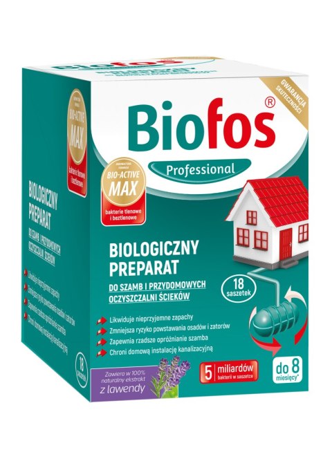 Biofos saszetka do szamb 25g ( displ.18szt)