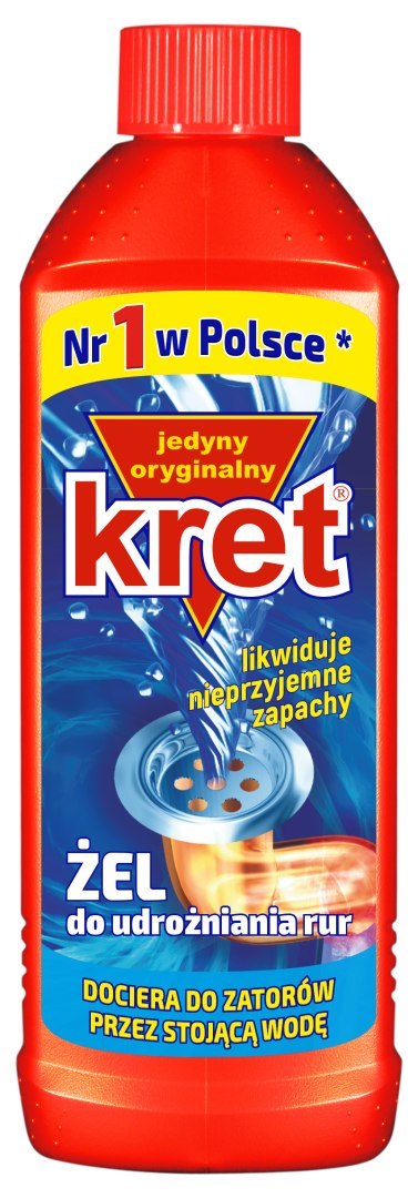 KRET Żel do udr. rur 500g /12 152