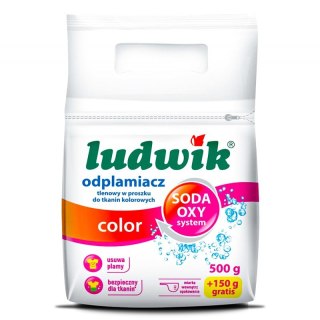 Ludwik 500g+150g Color odplamiacz tlenowy w proszku woreczek /6