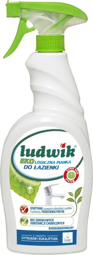 Ludwik 750ml Ekologiczna pianka do czyszczenia lażienki /6