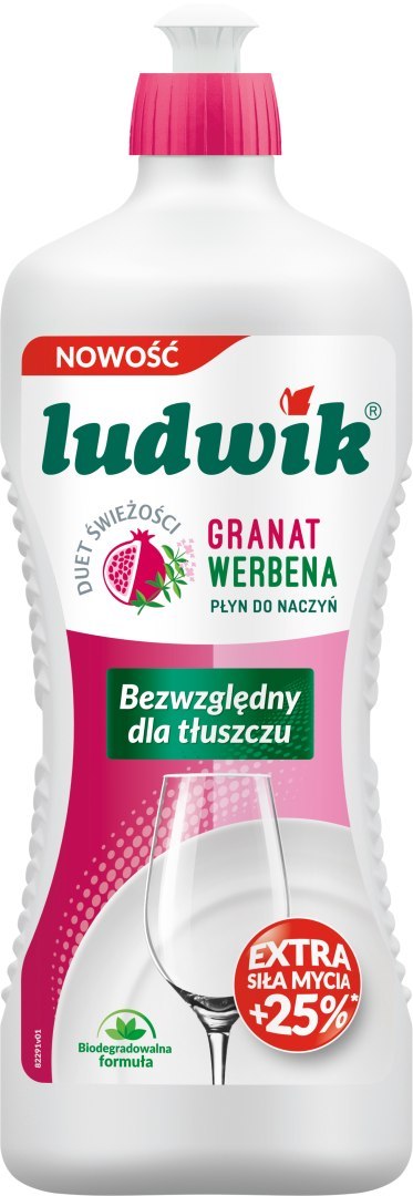 Ludwik 900g granat z werbeną "Duet świeżości "/12 Ludwik 900g granat z werbeną "Duet świeżości "/12
