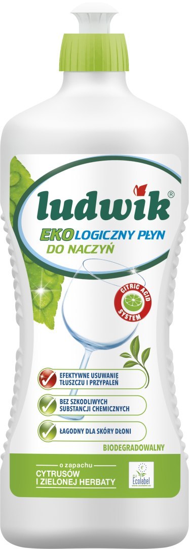 Ludwik 900ml Ekologiczny płyn do naczyń /12