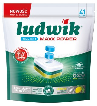 Ludwik tabletki do zmywarek lemon 41 szt/7