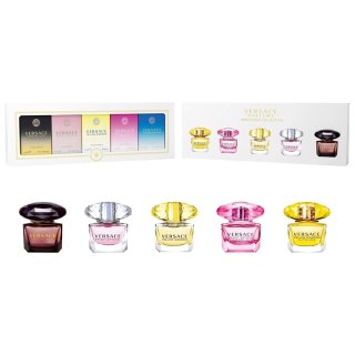 Miniatures Collection zestaw Crystal Noir woda toaletowa 5ml + Bright Crystal woda toaletowa 5ml + Yellow Diamond woda toaletowa