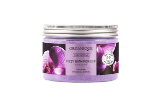 ORGANIQUE Black Orchid Musujący Puder do kąpieli Fizzy Bath Powder 450 g