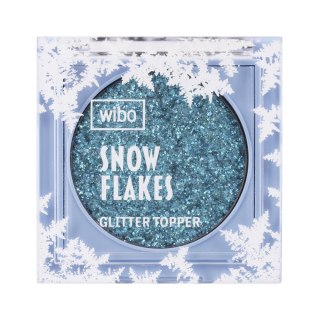 Snow Flakes Glitter Eyeshadow intensywnie połyskujący topper do powiek 1 Arctic Sky 2g