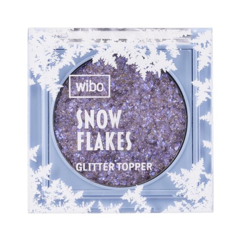 Snow Flakes Glitter Eyeshadow intensywnie połyskujący topper do powiek 2 Amethyst 2g