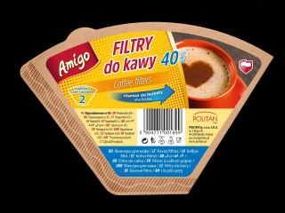 AGD AMIGO 1899 Filtry do kawy "2" /158 3544