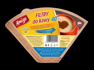 AGD AMIGO 1912 Filtry do kawy "4" /132 3545