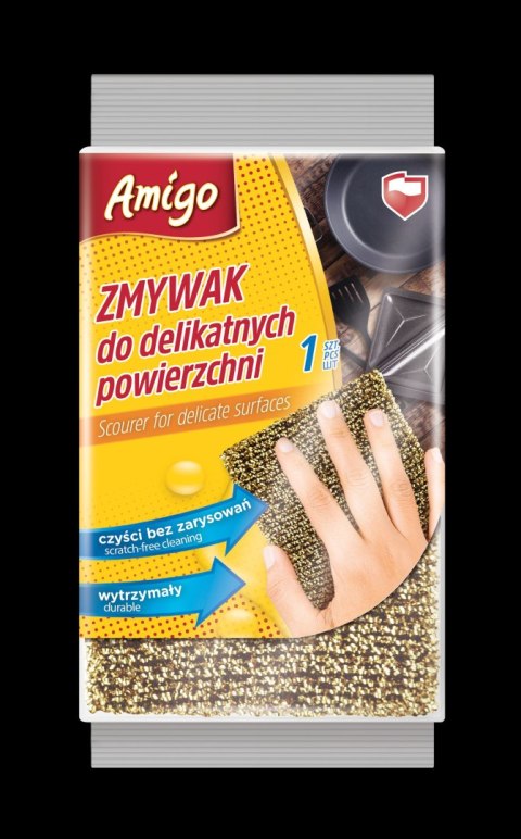 AGD AMIGO 9222 Zmywak do delikatnych powierz.metal.złoty/24 7520