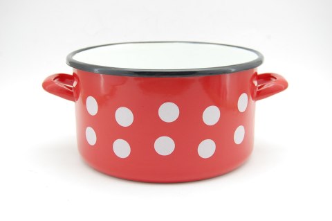 AGD EloPol - Garnek śred.GROCHY 20 czerwony 3,6l AGD EloPol - Garnek śred.GROCHY 20 czerwony 3,6l