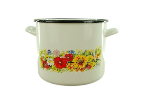 AGD EloPol - Garnek wys.KWIATY 20 bialy AGD EloPol - Garnek wys.KWIATY 20 bialy