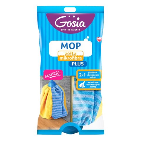 AGD GOSIA 3329 MOP żółty mikrofibra zapas edycja limit.( + plus)/12