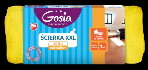 AGD GOSIA 3442 Ścierka XXL żółta mikrofibra /20 7268