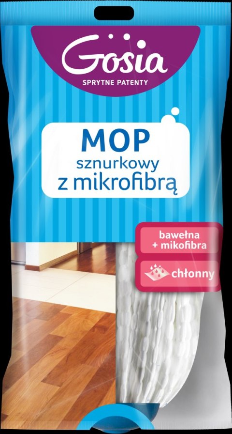 AGD GOSIA 7471 Mop sznurkowy mikrofibra - zapas /12 4962