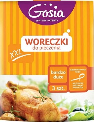 AGD GOSIA 7655 Woreczki do piecz. XXL a 3szt./20 3382