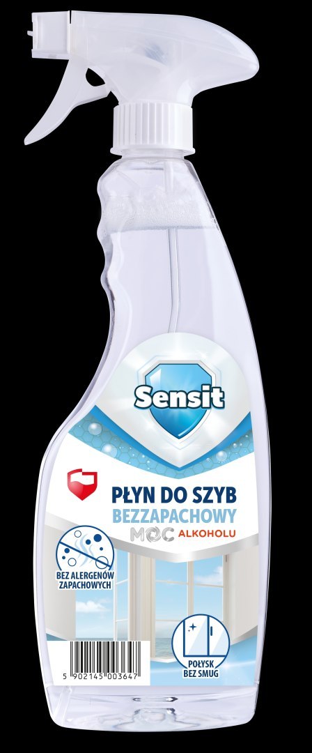 AGD SENSIT 3647 Plyn do szyb 500ml.SPRAY bezzap./12 6551