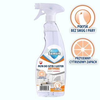 AGD SENSIT 5832 Płyn do szyb i luster 500ml.ANTYPARA