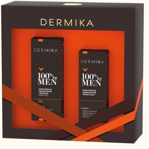 DERMIKA Zestaw prezentowy 100% for Men 50+ 1op.