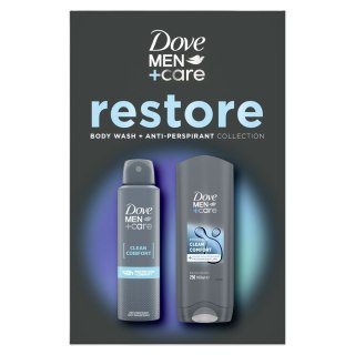 DOVE Men Care Zestaw prezentowy męski deo spray + żel