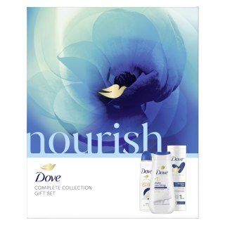 DOVE Zestaw prezentowy damski Deeply Nourishing żel + deo spray