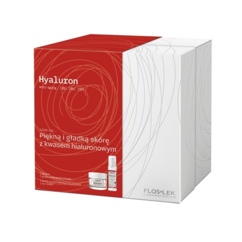 Floslek Zestaw prezentowy Hyaluron (serum 30ml+krem na dzień 50ml) Floslek Zestaw prezentowy Hyaluron (serum 30ml+krem na dzień 50ml)