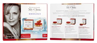 JANDA Zestaw prezentowy My Clinic Kriology 50+ (krem na dzień 50ml + krem na noc 50ml + krem pod oczy 15ml)