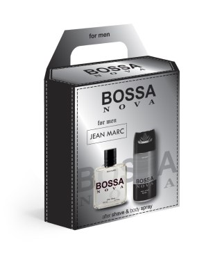 JEAN MARC Bossa Nova Man Zestaw prezentowy męski - dezodorant 150 ml + woda po goleniu 100 ml