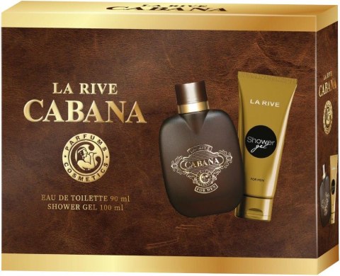 LA RIVE Man Zestaw prezentowy Cabana (woda toaletowa 90 ml + żel pod prysznic 100 ml)