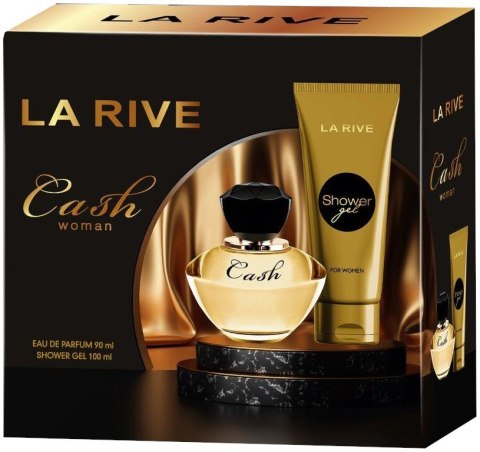 LA RIVE Woman Zestaw prezentowy Cash (woda perfumowana 90 ml + żel pod prysznic 100 ml)