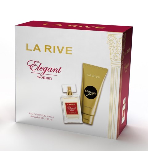 LA RIVE Woman Zestaw prezentowy Elegant (woda toaletowa 100 ml + żel pod prysznic 100 ml)