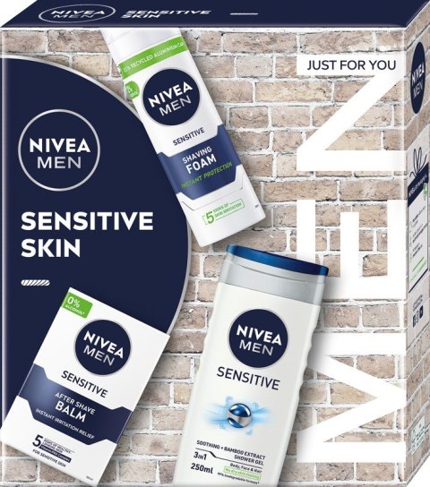 NIVEA Men Sensitive Skin Zestaw prezentowy (01801)