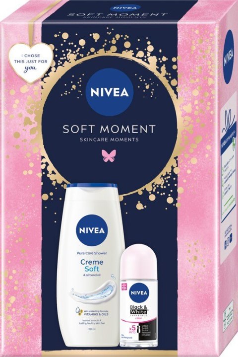 NIVEA Soft Moment Zestaw prezentowy (01795)